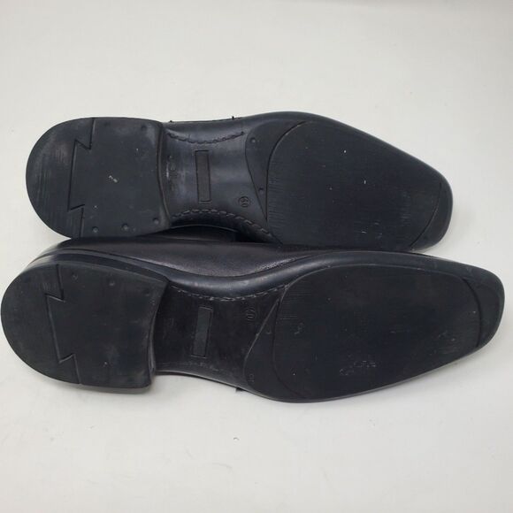 To Boot NY Adam Derrick Black Leather Slip-on Italian Loafer Men\'s Size EUR 40 main image 10